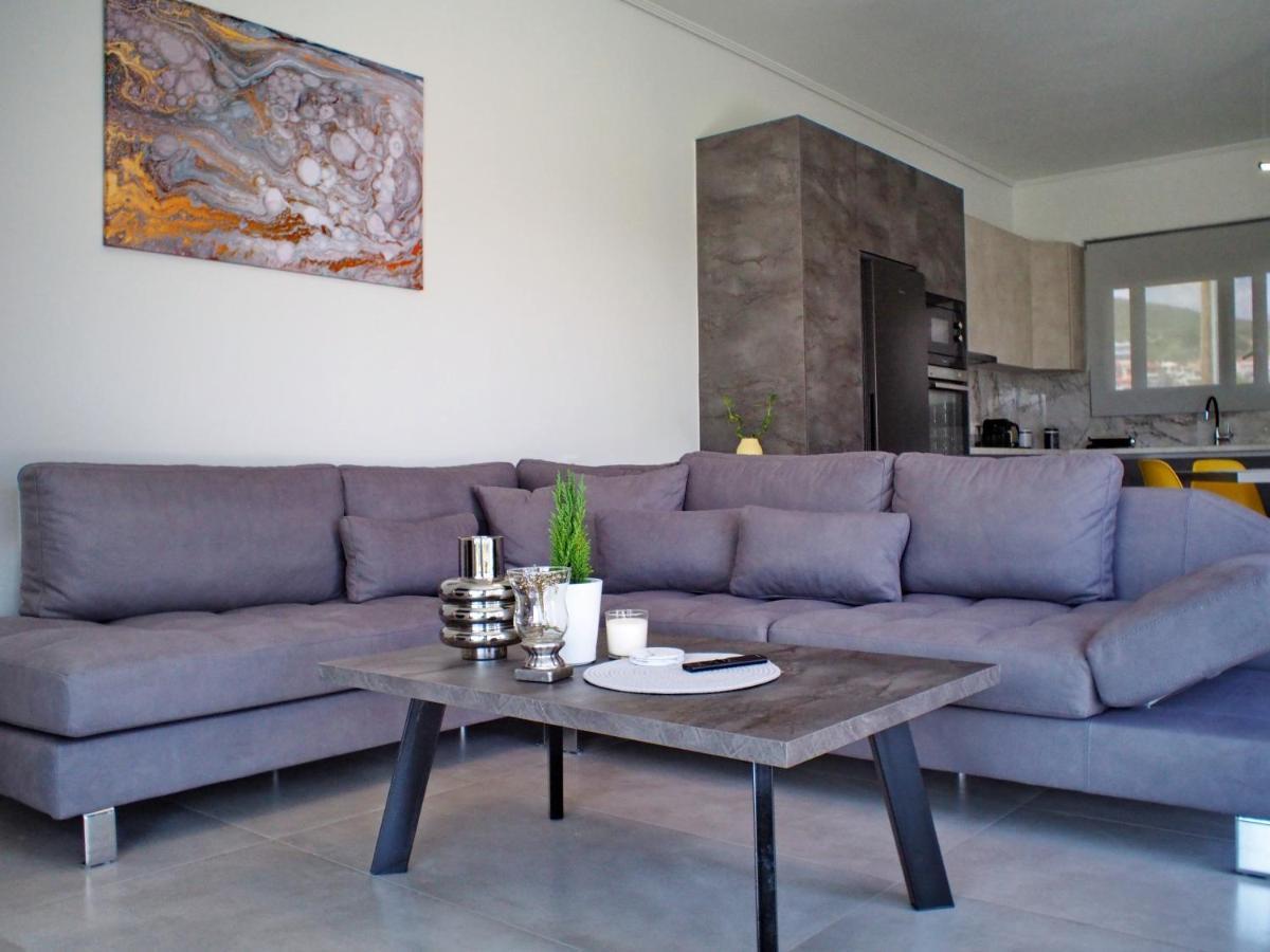 Nostos Luxury Villas With Private Pool In Nafpaktos Buitenkant foto