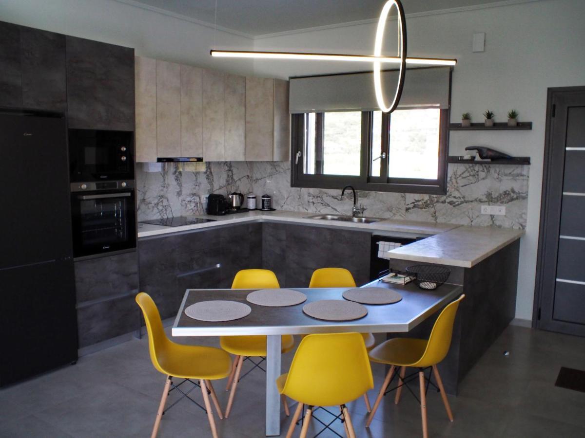 Nostos Luxury Villas With Private Pool In Nafpaktos Buitenkant foto