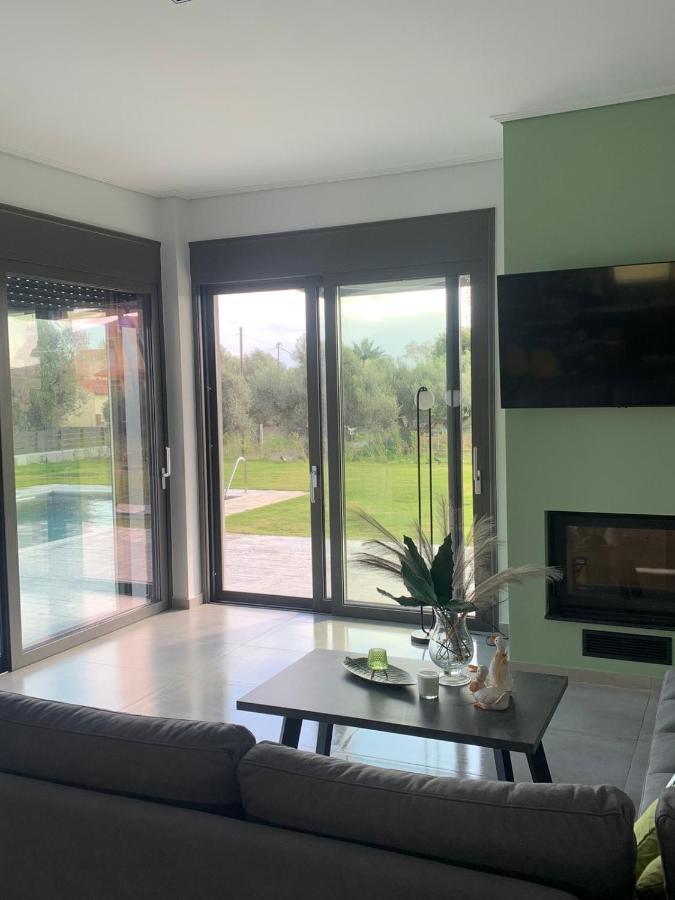 Nostos Luxury Villas With Private Pool In Nafpaktos Buitenkant foto