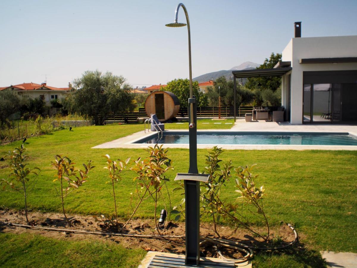 Nostos Luxury Villas With Private Pool In Nafpaktos Buitenkant foto