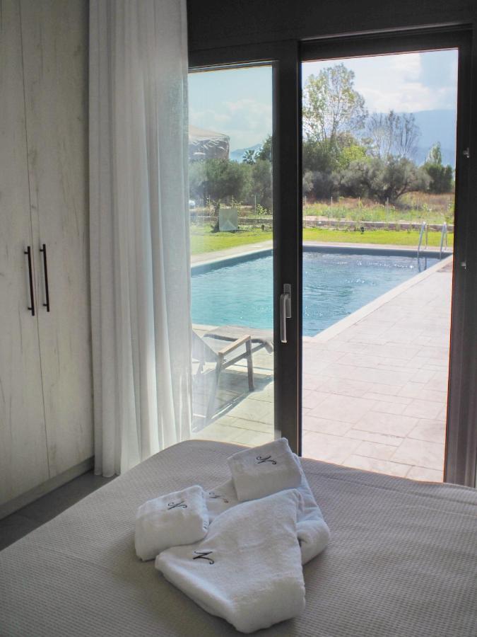 Nostos Luxury Villas With Private Pool In Nafpaktos Buitenkant foto