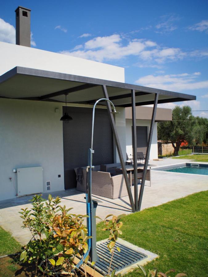 Nostos Luxury Villas With Private Pool In Nafpaktos Buitenkant foto