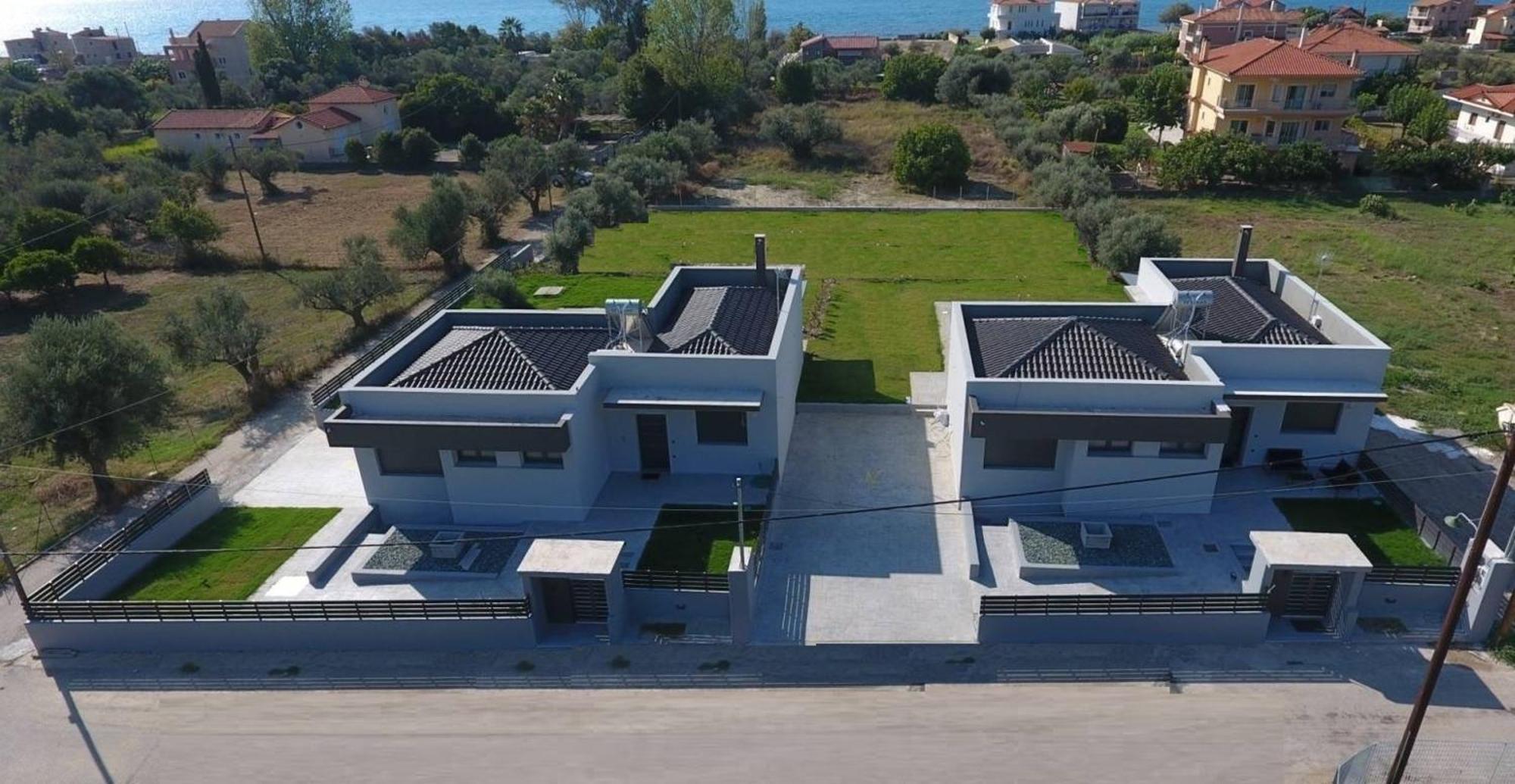 Nostos Luxury Villas With Private Pool In Nafpaktos Buitenkant foto