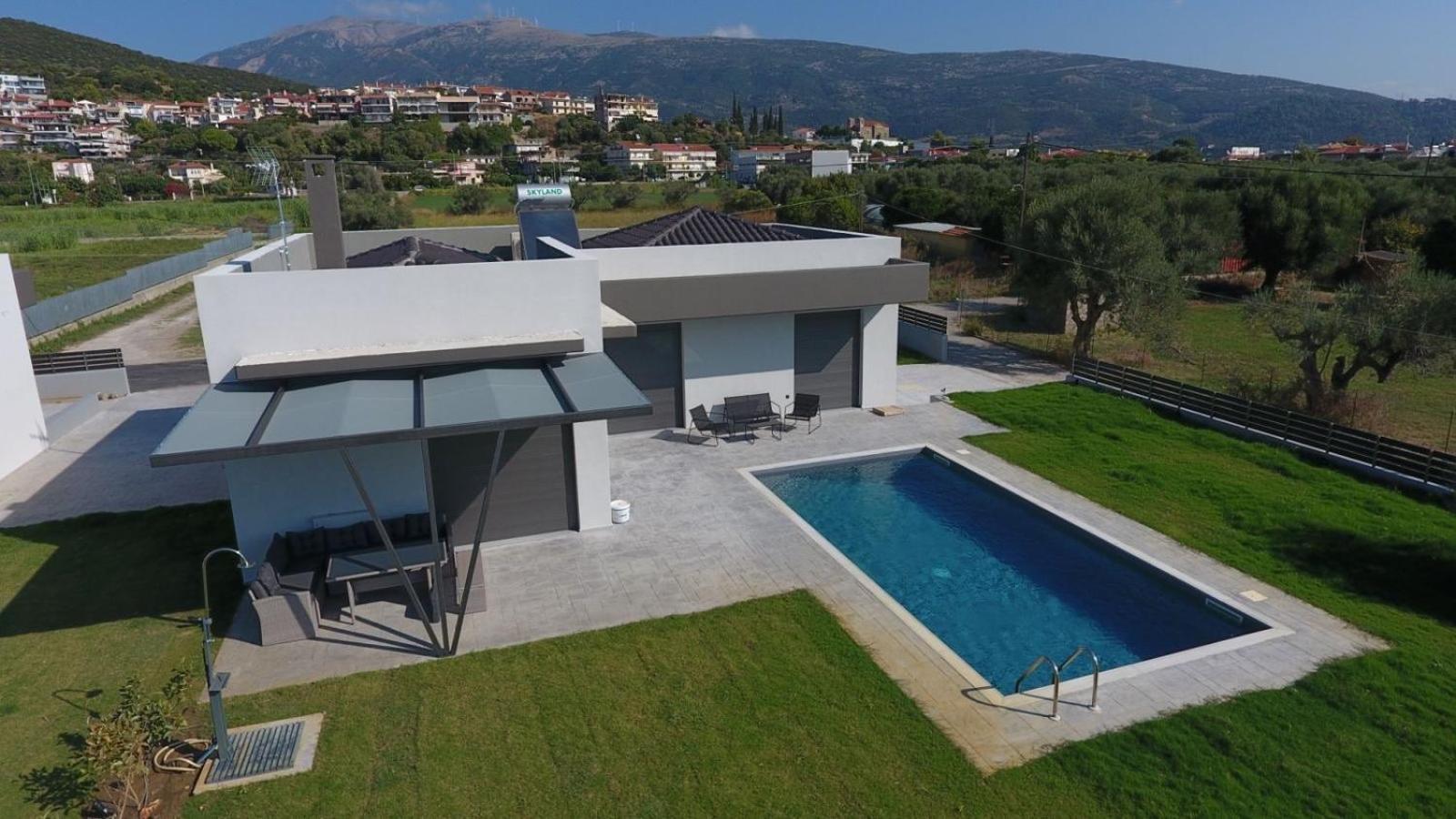 Nostos Luxury Villas With Private Pool In Nafpaktos Buitenkant foto