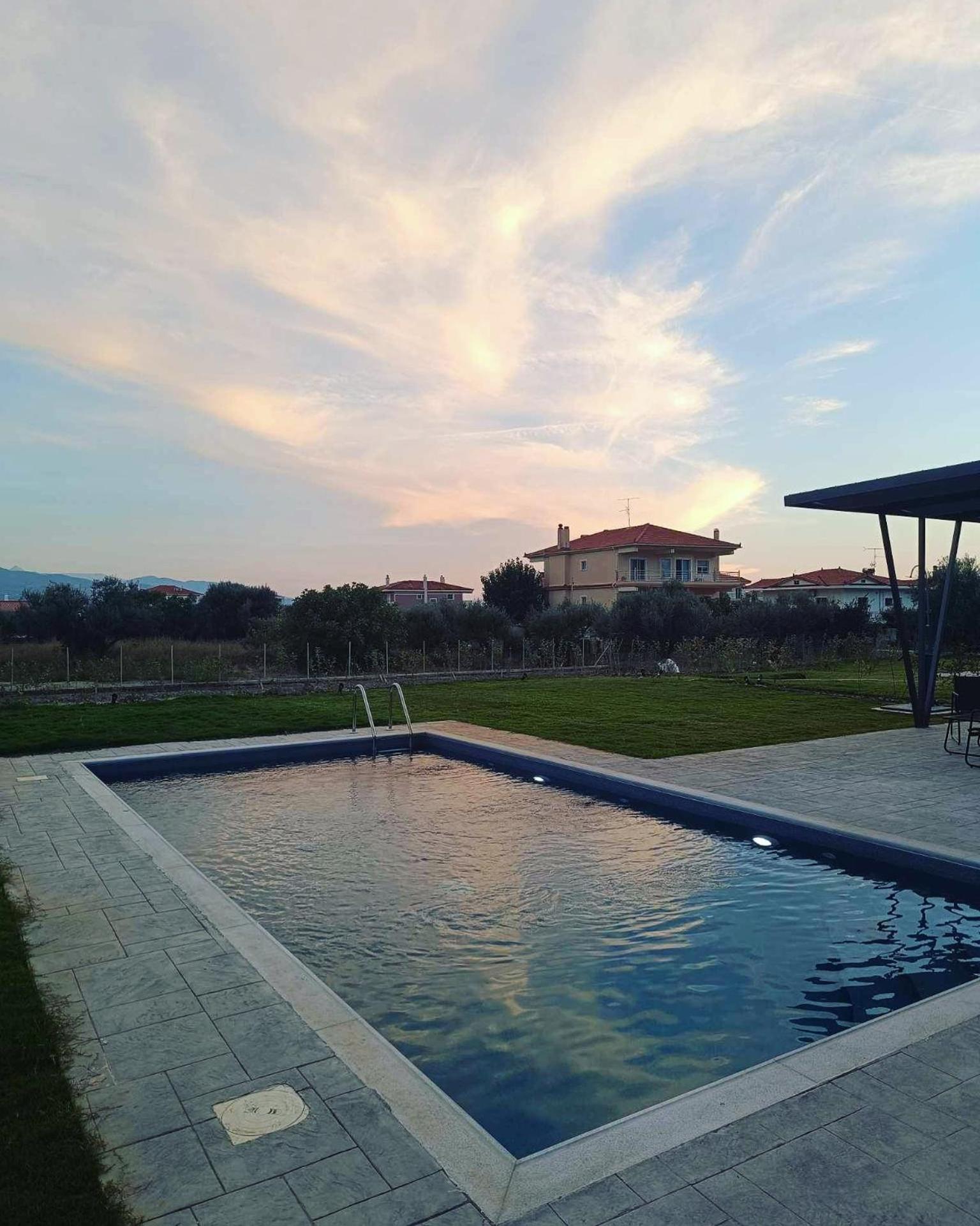 Nostos Luxury Villas With Private Pool In Nafpaktos Buitenkant foto