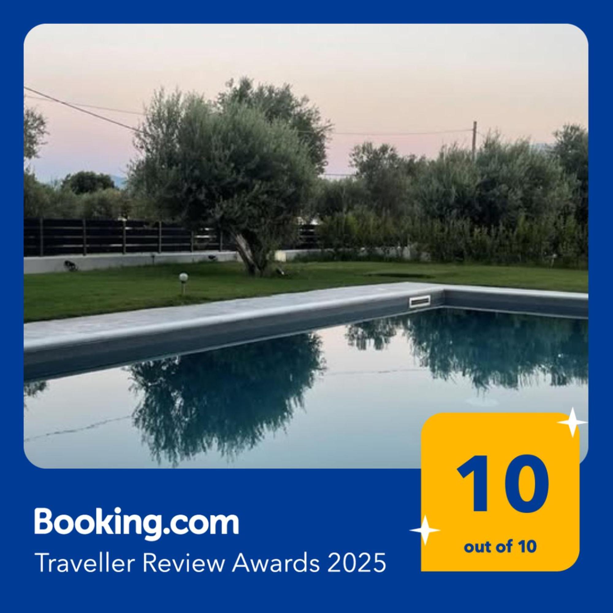 Nostos Luxury Villas With Private Pool In Nafpaktos Buitenkant foto